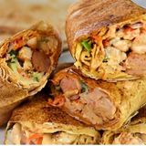 Chicken Shawarma double sausages