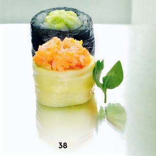 38. Gunkan ebi 3 pezzi