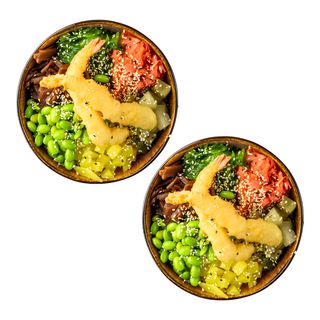 2x Poke Bowl Krewetka