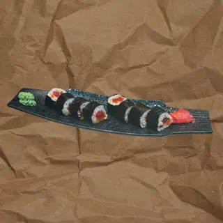 88. Spiy Tuna E Ikura Con Salsa Picante (8 Pzs.)
