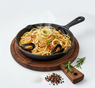 Spaghetti ai polpa di cozze