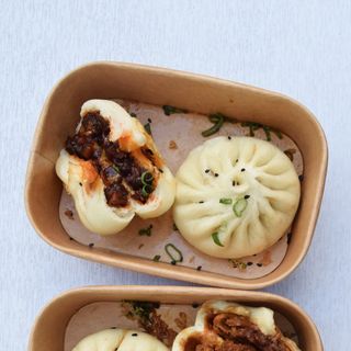 Baozi vegani alla piastra 2pz