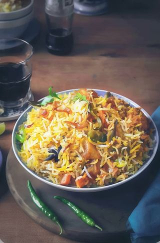 vegetable biryani