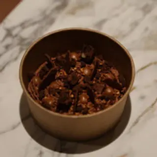 Mousse Chocolat, Caramel & Brownie