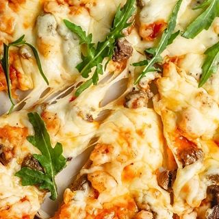 Surf  And Turf Flat Bread