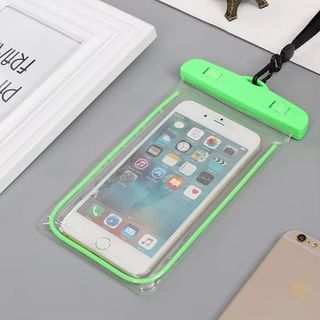 Ტელეფონის Წყლისგან Დამცავი Მწვანე/underwater Touch Screen Mobile Case Green