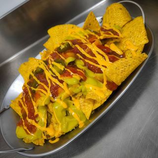 Nachos con queso
