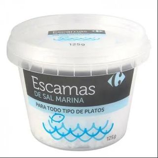 Sal Marina en Escamas Carrefour 125 Gr.