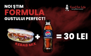 Kebab mix + Pepsi
