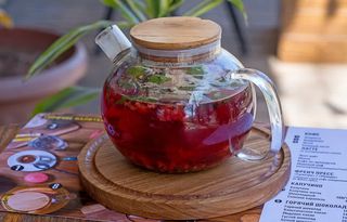 Чай с лаймом и малиной (900мл)