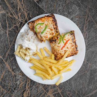 Tacos Pizza Vianche hachée (Boeuf)