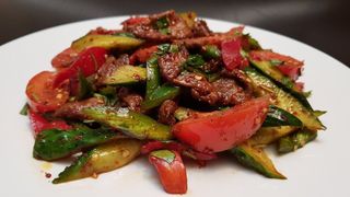 Острый салат