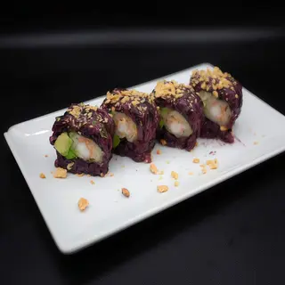 Uramaki Black Langostino Aguacate (4 Pza.)