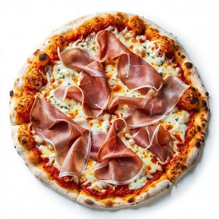 Pizzetta cotto e mozzarella