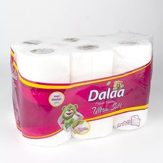Papier Hygiénique 2 Plis Dalaa 12 rouleaux