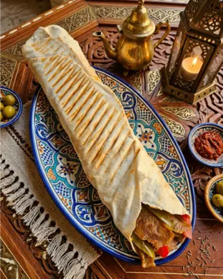 PITA SHAWARMA WOŁOWA LARGE ROLL