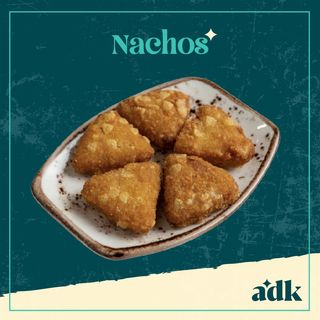 Nachos fritos con queso cheddar (5 uds.)