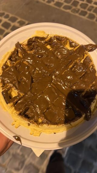 Waffle alla Nutella