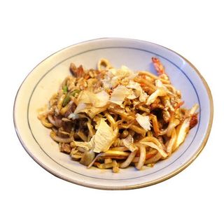 Yaki udon verdura (soja-contiene gluten-huevo)