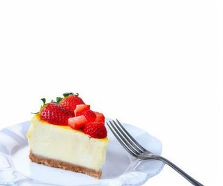 Cheesecake alla fragola e cannella