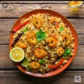Biryani prawns