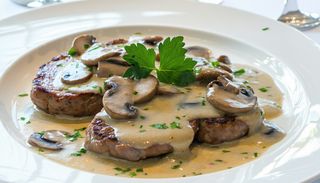 Bifinho de Vitela com Cogumelos