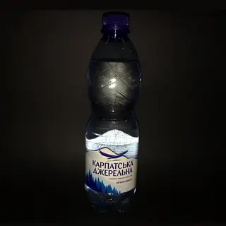 Вода Карпатська джерельна сильногазована (500мл)