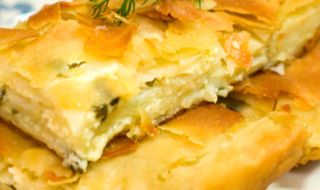 Borek - pasta sfoglia e formaggio