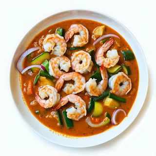 195 Gamberetti a curry