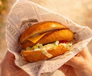 Truffle Snitzel Sandwich-