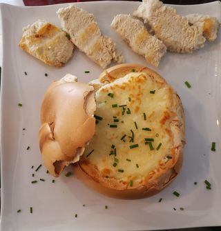 Fundiu de queso pan de 100gramos