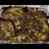 Nachos De Ternera Con Queso Y Jalapeños