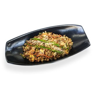 Смажений рис з куркою