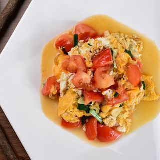 Помидоры жареные 