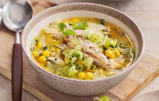 Chicken corn soup