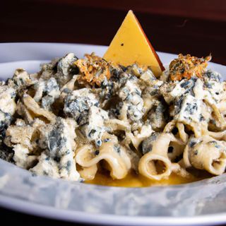 Gorgonzola Con Pasta Seca
