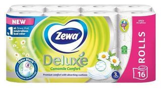 Hartie igienica Zewa Deluxe Camomile comfort 3 straturi 16 role 