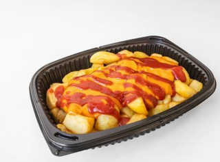 Ración de patatas bravas