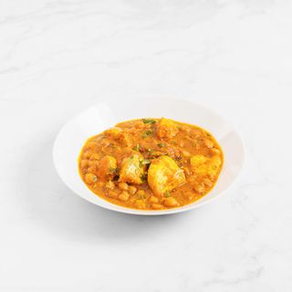 Chicken chana gosht