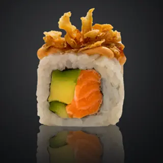 138 Crunch Salmón Roll (8 Uds.)