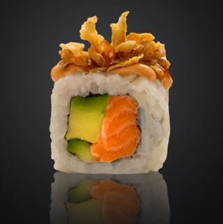 138 Crunch Salmón Roll (8 Uds.)