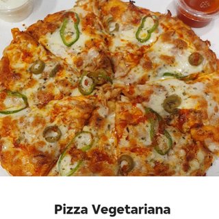 Pizza Vegetariana (Mediana)