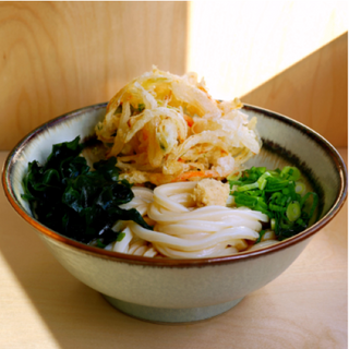 Vege bukake udon