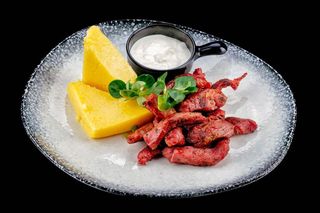 PASTRAMA CU MAMALIGUTA SI MUJDEI 300g