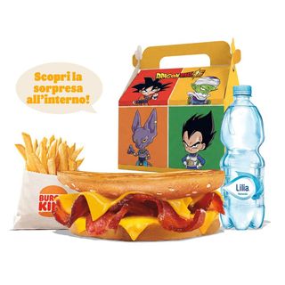 King Junior bacon king toast