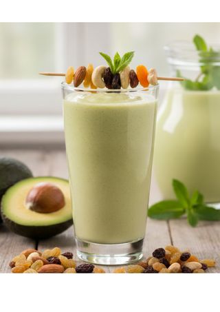 Jus D'avocat Aux Fruits Secs