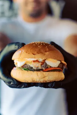 Lava Cheese burger