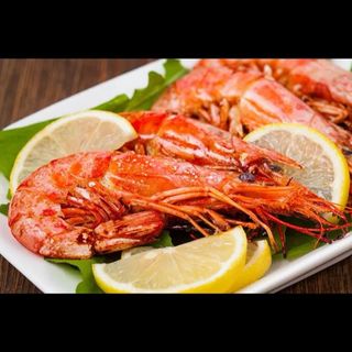 709. Langostinos Con Fideos Transparentes