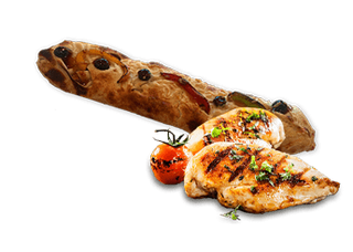 Baguette Farcie Escalope Fromage
