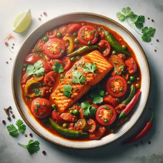 Fish kadhai